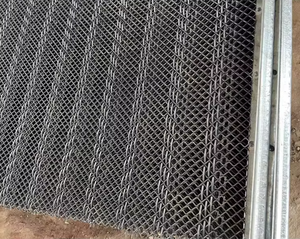 खनन और खनिज प्रसंस्करण के लिए मैंगनीज स्टील बुना हुआ गोल सीव कंपन स्क्रीन - Product Image 1