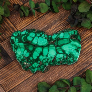 Bán Hot Phong Thủy Thủ công mỹ nghệ pha lê đá tự nhiên màu xanh lá cây bí ẩn <span class=keywords><strong>Malachite</strong></span> slab tháp cho chữa bệnh - Product Image 3
