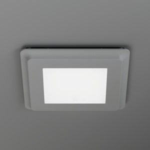 พัดลมระบายอากาศในห้องน้ำติดเพดานเงียบเป็นพิเศษพร้อมไฟ LED 100CFM 15W สำหรับ5CCT เบา1200ลูเมนในห้องน้ำ - Product Image 6