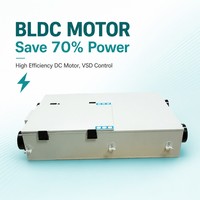 Bomba de Calor de Temperatura Ultrabaja ERV para Temperaturas Extremas de -25°C a 52°C, Flujo de Aire Flexible de 200m³/h, Construcción de Acero Galvanizado