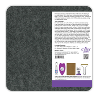 Tapis de repassage 100 % pure laine de Nouvelle-Zélande, emballé sous sac plastique, pour la couture, le matelassage, la broderie, le blocage et les loisirs créatifs