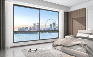 Noise Reduction Double Glazed Thermal Break Black Aluminum Frame Casement Window for High-rise Office Building Renovation - Product Image 1