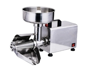 Petite machine électrique industrielle en acier inoxydable pour confiture de fruits et légumes (tomates, bleuets, fraises, mangues) avec fonction de pressage - Product Image 1