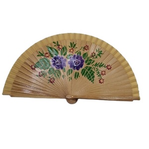 Éventail pliant artisanal en bois de haute qualité, style 2024, 23 cm, espagnol, double face, peint à la main, cadeau, Abanicos De Mano - Product Image 6