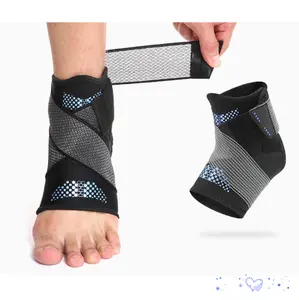 Sports Protective Athletic Compression Elastic Basketball football Ankle Support Brace