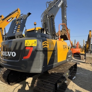 Excavatrice sur chenilles Volvo EC140 de 14 tonnes d'occasion avec moteur et boîte de vitesses d'origine, rapport et inspection vidéo fournis - Product Image 1