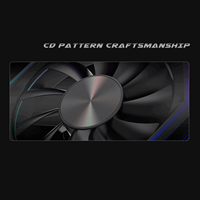 Lovingcool OEM ordinateur refroidisseur ventilateur 12v ARGB 120mm ventilateur refroidisseur CPU PC plastique ARGB ventilateurs de refroidissement pour boîtier PC