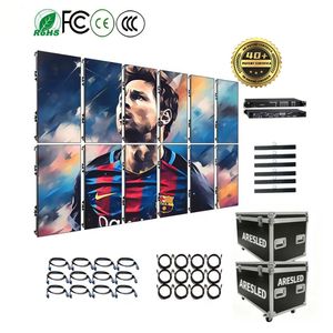 4m x 3m Komplettsystem <span class=keywords><strong>LED</strong></span>-Videowand für den Innenbereich, Miet-Display P2.6 P3.91 Bühnenhintergrund Outdoor-Werbung <span class=keywords><strong>LED</strong></span>-Anzeige - Product Image 1
