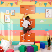 Panneaux d'escalade en bois pour tout-petits, système d'escalade Montessori - Écologique, certifié FSC, décoration de salle de jeux pour enfants, jouet cadeau, maison