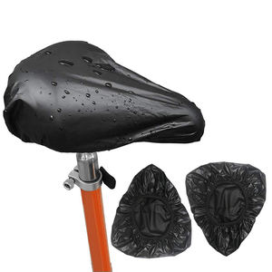 Housse de selle de vélo imperméable et durable neuve en noir, housse de pluie pour siège de vélo avec housse de siège de vélo élastique - Product Image 2