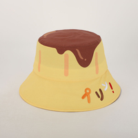 Chapeau Bob Unisexe Personnalisé avec Logo, Imprimé Numérique, Dessin Animé, Broderie 3D, pour Activités de Plein Air, Pêche, Sport, Voyage, Quotidien, Protection Solaire