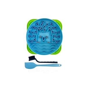 Assiette à lécher en silicone de qualité alimentaire pour chiens, anti-étouffement, antidérapante, résistante aux retournements, durable - Product Image 2