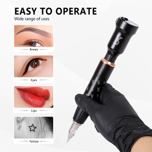 WenShen-juego inalámbrico de maquillaje permanente, máquina de rubor labial, giratorio, 2,0 - Product Image 6