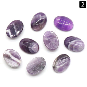 Cabujón de Cristal Natural en Forma de Huevo de 13x18mm, Gema Suelta de Cristal Natural para la Creación de Joyería DIY - Product Image 6