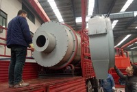 Séchoir à tambour rotatif à trois triples pour sable de cendres volantes industrielles professionnelles