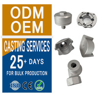 Services de fonderie CNC de précision sur mesure JBD Factory, conformes ISO9001, pour la fonderie à la cire perdue de métaux en acier inoxydable 304 et 316