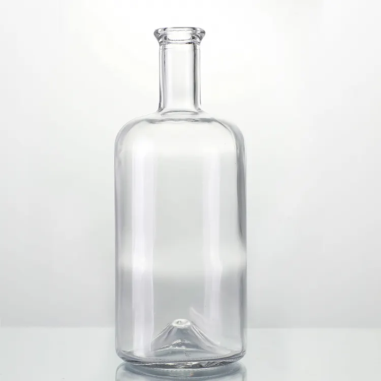 מכירה לוהטת 375ml תפור לפי מידה ערער זכוכית בקבוק עבור משקאות ויסקי וודקה