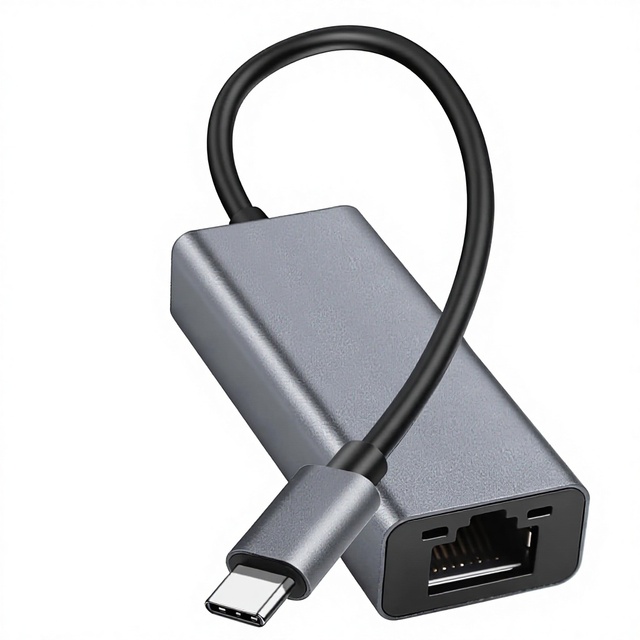 USB-C to RJ45 Ethernet Adapter 1-Gigabit Portable Network Hub 10/100/1000 Mbps for Laptop MacBook PC Windows XP Mac/Linux