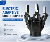 Pinza Robótica Eléctrica Original CNGBS de Tres Dedos con Recorrido de 123 mm, Mano Robótica Servo de 50N para Ensamblaje Colaborativo