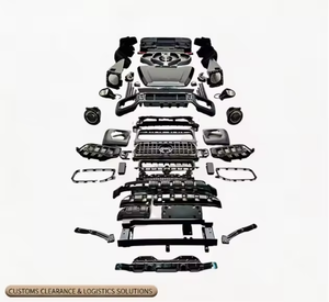 Kit de Parachoques Auron para Mercedes G500 W463 2006-2018, Juego Completo Delantero y Trasero con Clips, Piezas de Repuesto para Reparación - Product Image 1