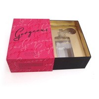 Scatola di Lusso Personalizzata per Profumo con Goffratura e Laminazione Opaca, Riciclabile, in Cartone Rigido con Cassetto per Crema Viso