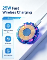 Module de charge sans fil MagSafe 25W, bobine de chargeur sans fil Qi2 PCBA pour banque d'alimentation et coque de téléphone, intégration DIY ODM