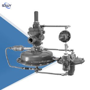 Régulateur de pression Fisher 1190 et vanne d'azote avec fonctions pilotes de réduction et de stabilisation de la pression - Product Image 1