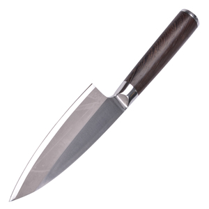 cuchilla de acero inoxidable Wenge mango de madera de cabeza de pescado de calidad caliente <span class=keywords><strong>Deba</strong></span> <span class=keywords><strong>cuchillo</strong></span> cuchillos - Product Image 5