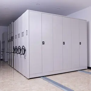 Yoğun raf dosya odası elektrikli akıllı yoğun dolap el hareketli raflar dosya arşivleri kabin rafı