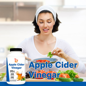 Capsules de vinaigre de cidre de pomme à prix de gros pour un soutien digestif sain, capsules amincissantes à base de plantes pour la perte de poids - Product Image 2