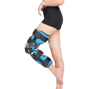 Attelle de genou réglable en acier, support pour jambe, fracture du genou, réparation du ménisque, attelle pour membre inférieur - Product Image 5