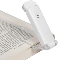 Lampu Baca Lipat Mini LED ABS Boyid Terbaru, Dapat Diisi Ulang via USB, Kecerahan Dapat Disesuaikan, Pelindung Mata untuk Kamar Tidur