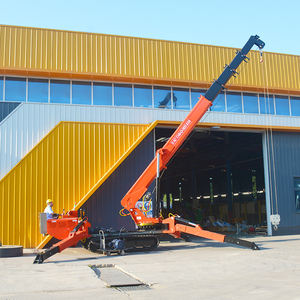 Grúa de Plataforma Elevadora Versátil con Pluma Telescópica y Base de Orugas Portátil para Soluciones de Plataformas de Trabajo Aéreas - Product Image 1