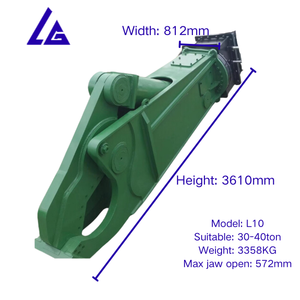 Cisaille de démolition <span class=keywords><strong>hydraulique</strong></span> 320 325 pour le démontage de voitures à fin de vie, longue durée de vie, approvisionnement direct usine - Product Image 1