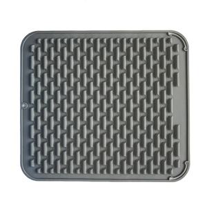 Benutzer definierte Küche Waschen Abtropffläche Trocken gestell Matten Waschbecken Protector Pad Silikon Geschirr trocknungs matte - Product Image 2