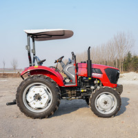Traktor Mini Pertanian Mesin Diesel Roda Empat untuk Pertanian