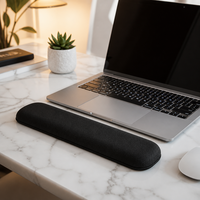 Tapis de souris ergonomique en silicone Tigerwings avec repose-poignet, épaisseur 3 mm, taille personnalisable pour usage au bureau