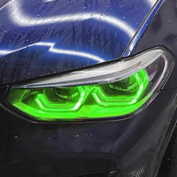 Module de panneau LED DRL multicolore RGB à commande par application 12V pour BMW X3 X4 G01 G02 G08 pré-LCI 2018 2019 2020 2021 Accessoires