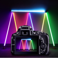 Lampe à tube LED rechargeable, couleur changeante, portable, pour studio de danse, photographie