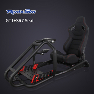 Soporte de Asiento de Aluminio <span class=keywords><strong>para</strong></span> Simulador de Carreras RenixSim, de Acero, <span class=keywords><strong>para</strong></span> Uso Personal, DIY - Product Image 5