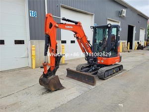 Miniexcavadora Usada de 3.4 Toneladas Kubota KX033-4, Excavadora Hidráulica Usada de 3.4 Toneladas Kubota KX033-4, Máquina de Segunda Mano - Product Image 5