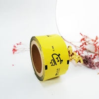 Feuille d'aluminium en plastique personnalisée, emballage instantané de bâton de poudre de thé Matcha, emballage automatique en Sachet, rouleau de Film