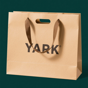 Sac de courses en papier pliable et réutilisable avec logo personnalisé pour les marques de vêtements, les magasins de détail et les cadeaux de Noël - Product Image 6