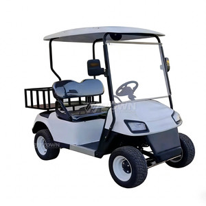 Voiturette de golf électrique de luxe 5-6 places, lumières LED, tableau de bord numérique, batterie au lithium, certifiée CE, homologuée pour la route, pour le terrain de golf - Product Image 2