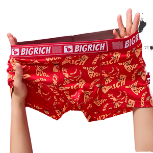 Caleçons Boxers Antibactériens de Luxe pour Hommes, Logo Personnalisé, Taille Moyenne, Coton Respirant, Prix Usine, OEM ODM - Product Image 5