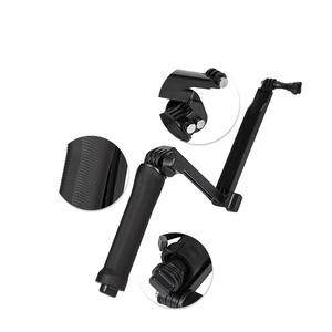 Palo de Selfie monópode de trípode de 3 vías para <span class=keywords><strong>Go</strong></span> <span class=keywords><strong>pro</strong></span> 7 6 <span class=keywords><strong>5</strong></span> SJ4000 accesorios de cámara de acción deportiva, barato de fábrica - Product Image 5