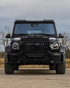 Nouveau kit carrosserie en fibre de carbone de haute qualité pour Mercedes W464 W465 G500 G63 BS G800 – Amélioration des pare-chocs avant/arrière et des passages de roues, noir 100% - Product Image 3