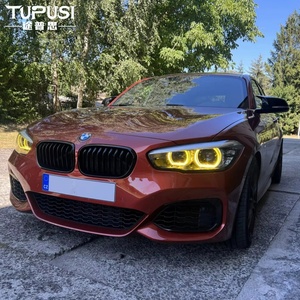 Đèn chạy ban ngày <span class=keywords><strong>LED</strong></span> RGB đa màu sắc kiểu mắt thiên thần mới cho BMW 1Series F20 F21 GTS, màu vàng chanh, tích hợp chip <span class=keywords><strong>DRL</strong></span> - Product Image 4