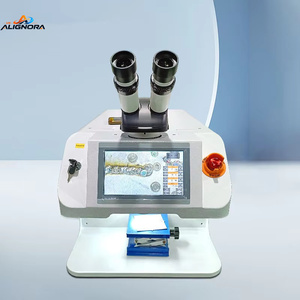 New Small 200W Multifunctional Jewelry Laser Welding Machine Air Cooling Servo Motor Gold Silver Brass CCD Camera <b>Microscope</b> - Product Image 6