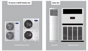 เครื่องปรับอากาศแบบตั้งพื้นสำหรับขายส่ง 70000 BTU ระบบทำความเย็น 220-240V 50Hz แบบตู้พัดลมคอยล์ยูนิตเชิงพาณิชย์ ใช้สารทำความเย็น R-410A ราคาโรงงาน - Product Image 3
